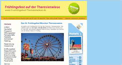 Desktop Screenshot of fruehlingsfest-theresienwiese.de